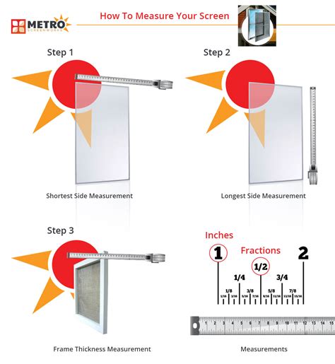 window screen measurement